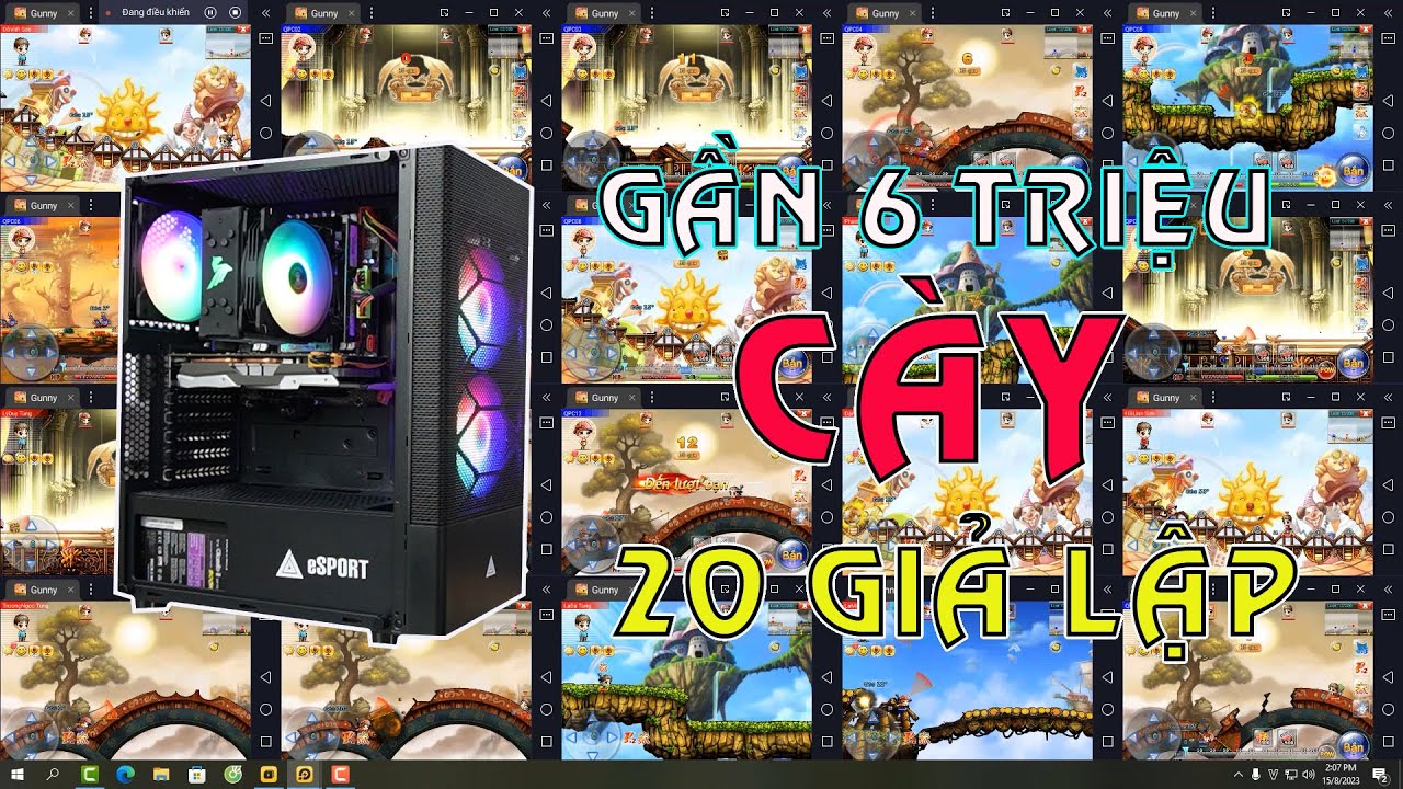 Quá Rẻ | Gần 6 triệu có ngay PC khủng cày 20 giả lập [QPC]