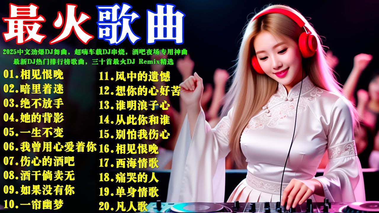 2026中文劲爆DJ舞曲，超嗨车载DJ串烧，酒吧夜场专用神曲，最新DJ热门排行榜歌曲，三十首最火DJ Remix精选 🔥170分钟连播神曲合集#彭佳慧#張宇#周傳雄#伍佰#任賢齊#林憶蓮#王傑#張雨生