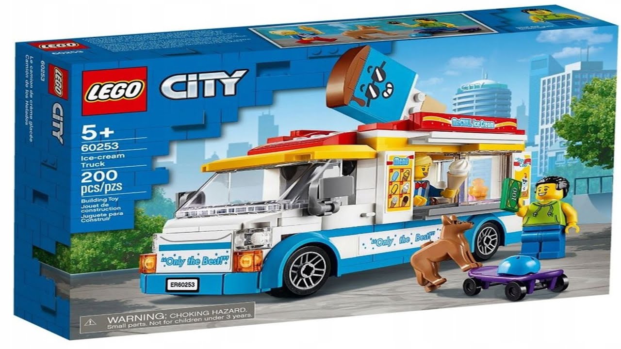 Lego 60253 City Ice Cream Truck- Speed Build Review