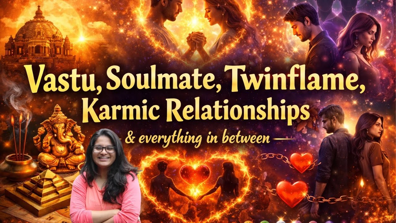 Relating Vastu, Twinflame, soulmate and karmic relationships 💖