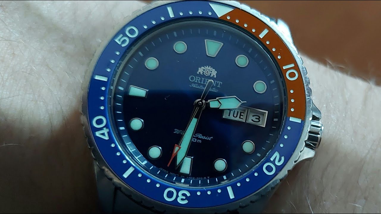 Новый инсерт в Orient Ray 2