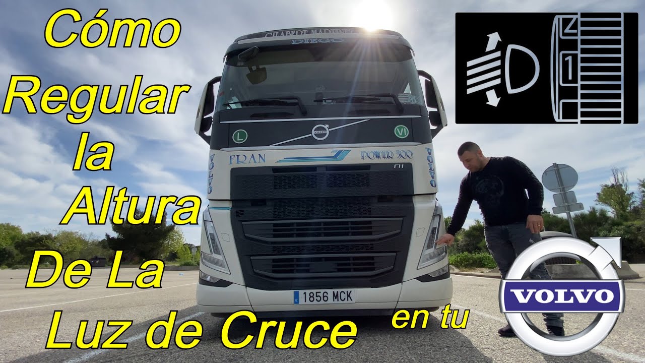 Cómo Regular la Altura de la Luz de Cruce en tu NUEVO VOLVO FH #volvofh