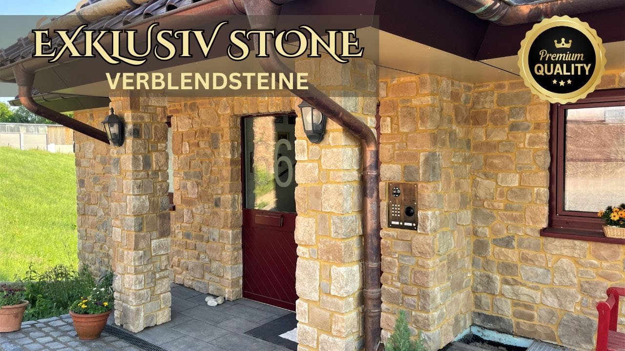 DIE SCHÖNSTEN STEINWÄNDE - Verblendsteine für Innen- & Außen- Wandverkleidungen - Kunststeinfassaden
