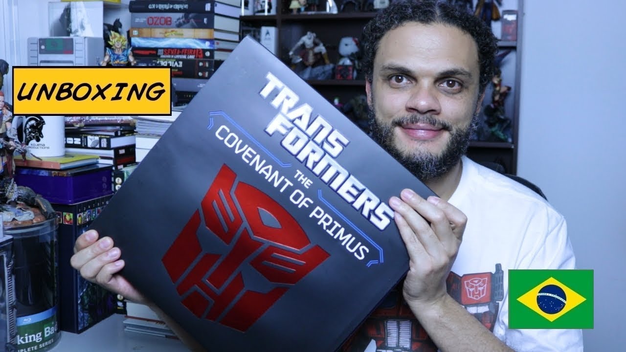 #Unboxing 📦 Transformers - The Covenant of Primus Deluxe Edition PT-BR 📦