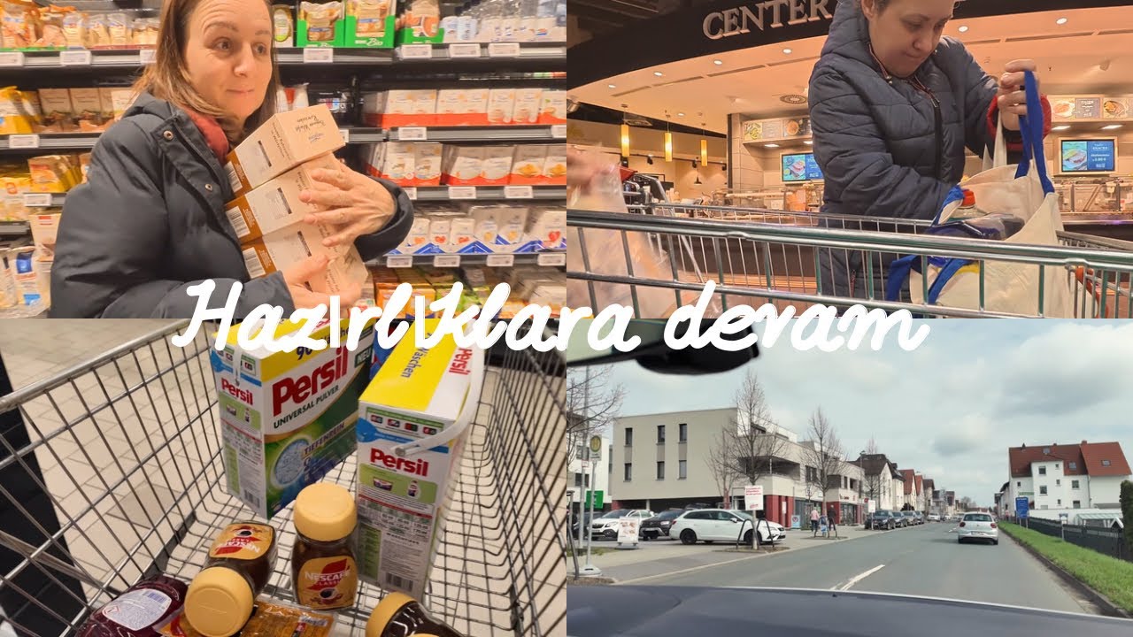 Ablamla Gece Alışverişi 🤗REWE & KAUFLAND ❤️#almanyavlog 