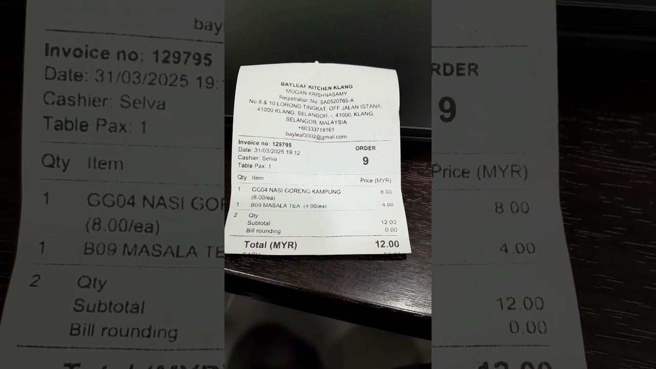 Amazing Malaysia Food Price Klang! #malaysia #food #rice #friedrice #travel #holiday #indianfood