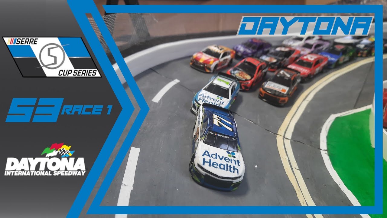 Nascar Stop Motion 》SCS Season 3 Race 1 DAYTONA 500 》Serre Cup Series
