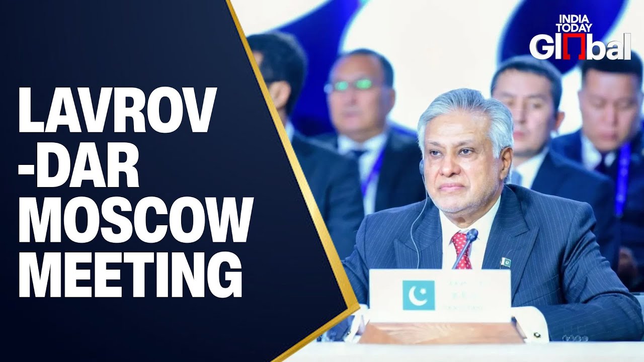LIVE: Lavrov Meets Pakistan FM Ishaq Dar at SCO Summit in Moscow