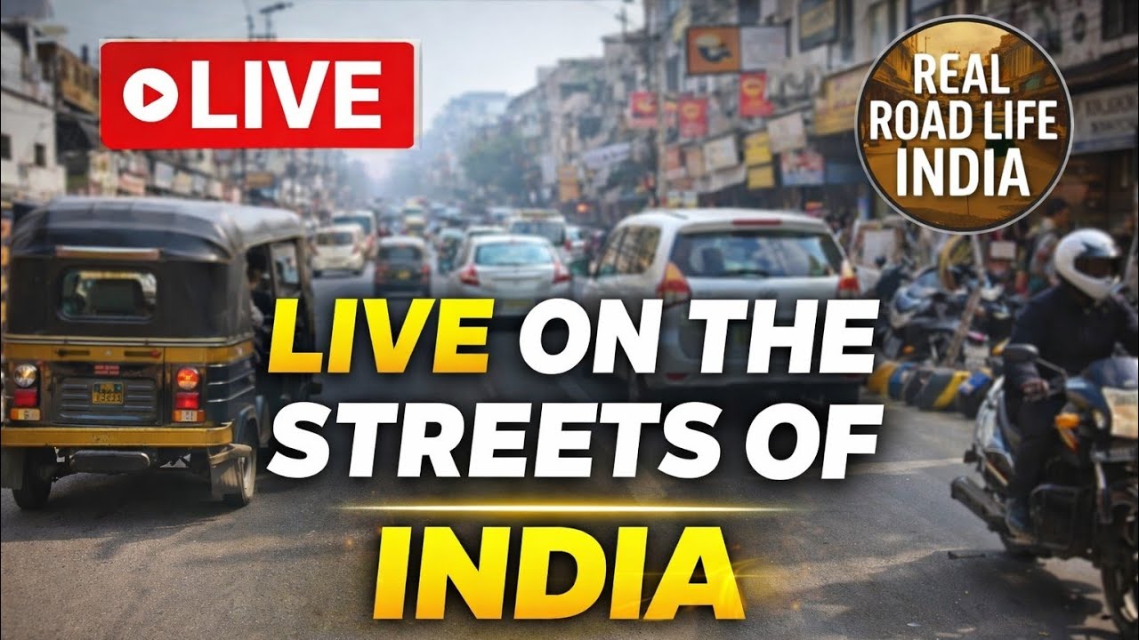 LIVE Road Life Kanpur 🇮🇳 | Real Traffic & Street View India | Real Road Life India 
