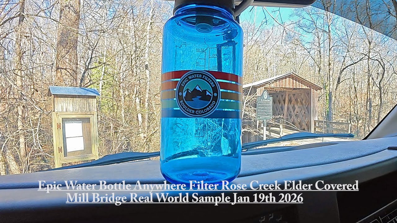 Epic WaterFilter Real World Sample Review Jan 19th 2026 #epicwaterfilters #epic #cleanwater #science