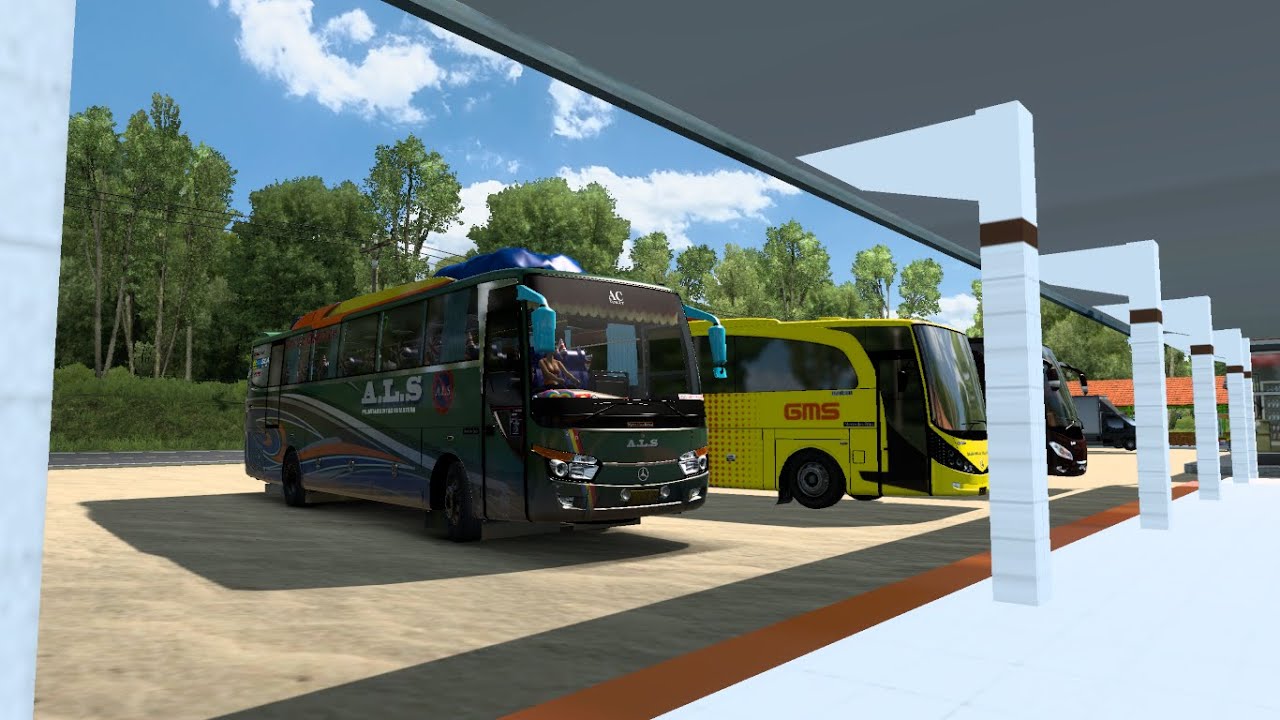 17 : 00 WIB  - LANJUT KE MEDAN - BUS ALS 220  #live #eurotrucksimulator2 #ets2