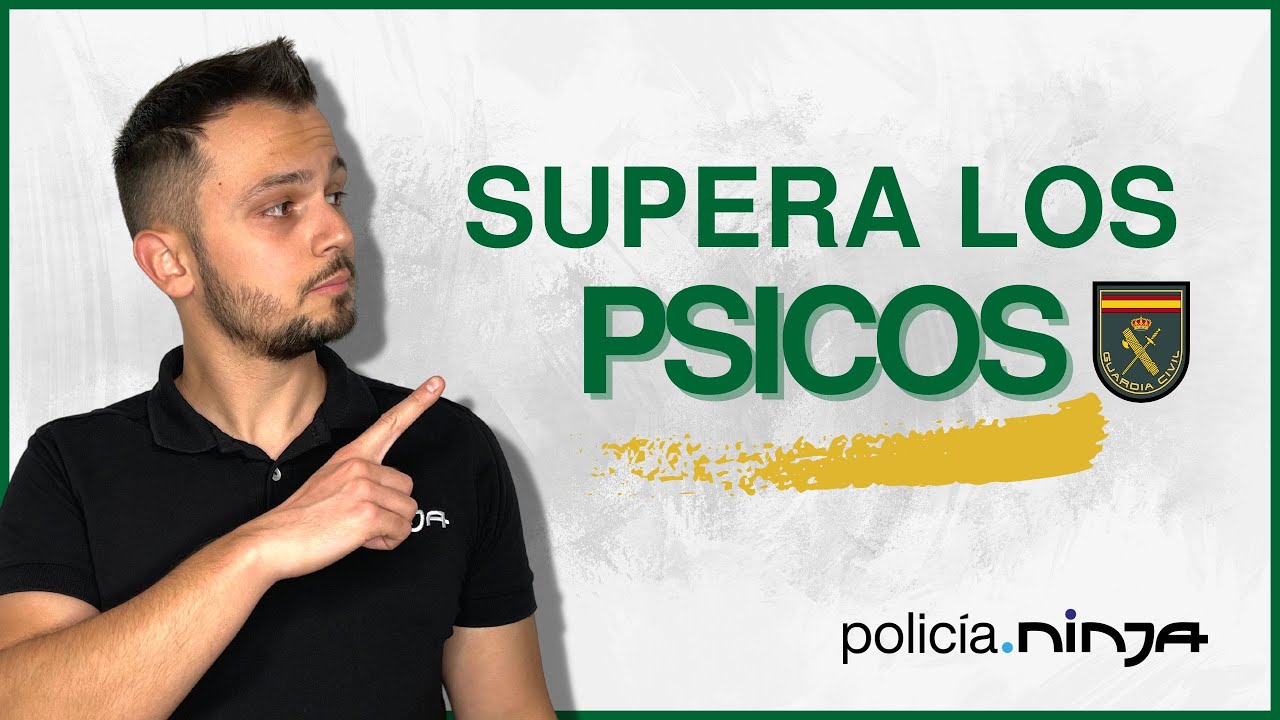 PSICOTÉCNICOS GUARDIA CIVIL: Cómo son y CLAVES para superarlos