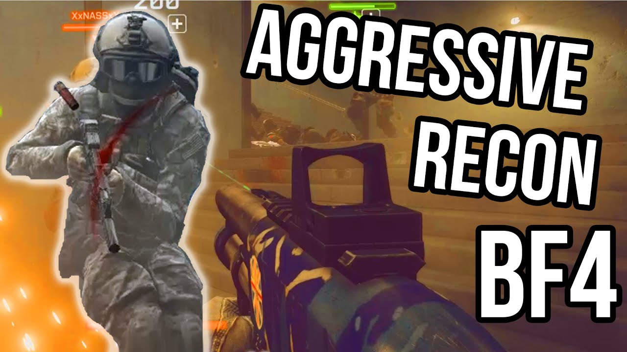 AGGRESSIVE SNIPING STREAKS Battlefield 4