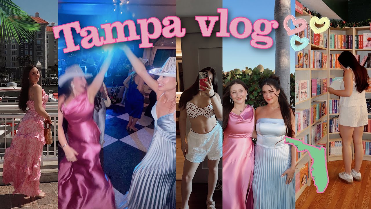 a weekend in FLORIDA!!! 👙☀️💌 tampa days, wedding weekend & more 🤍