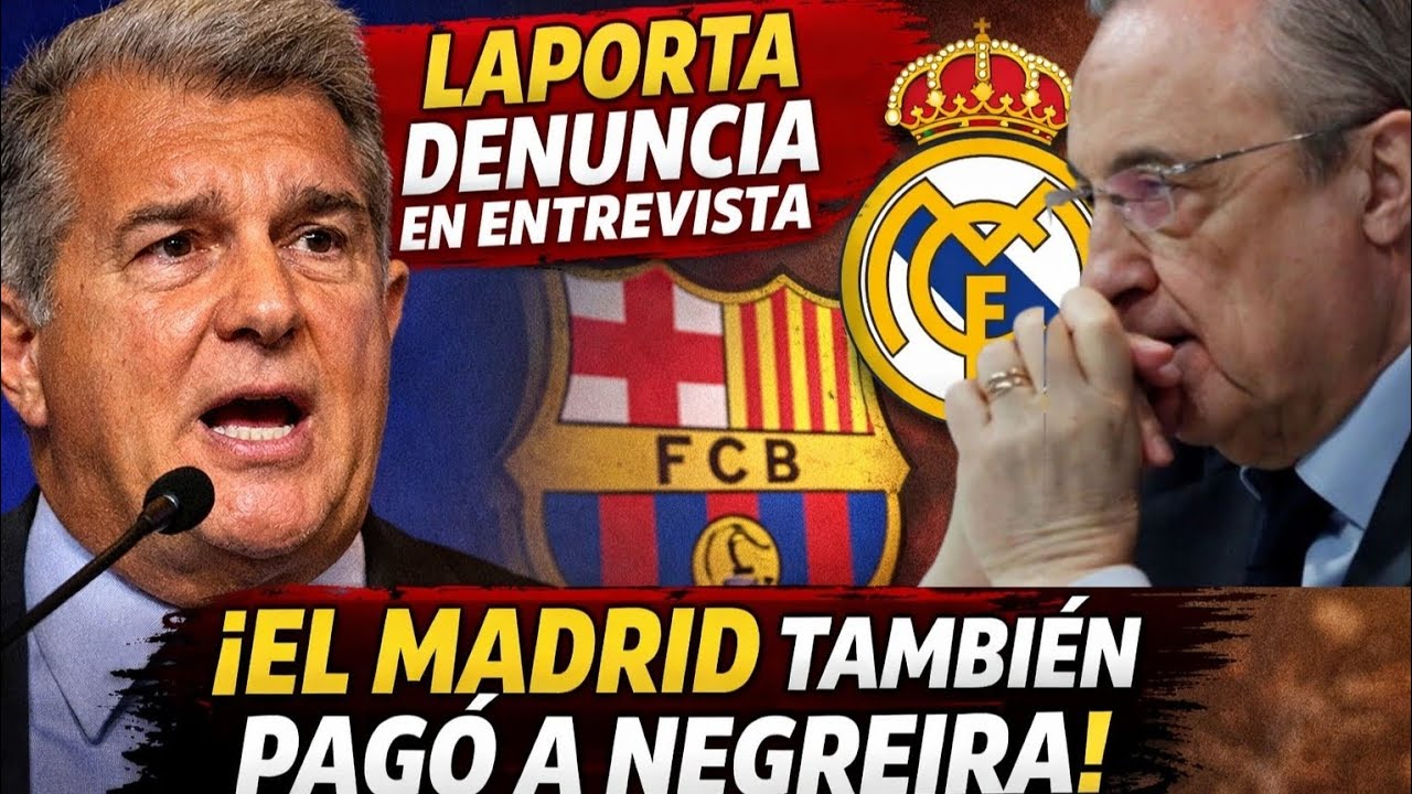 BOMBA LAPORTA 🔥 DENUNCIA al REAL MADRID 🔥 BREAKING NEWS ‼️