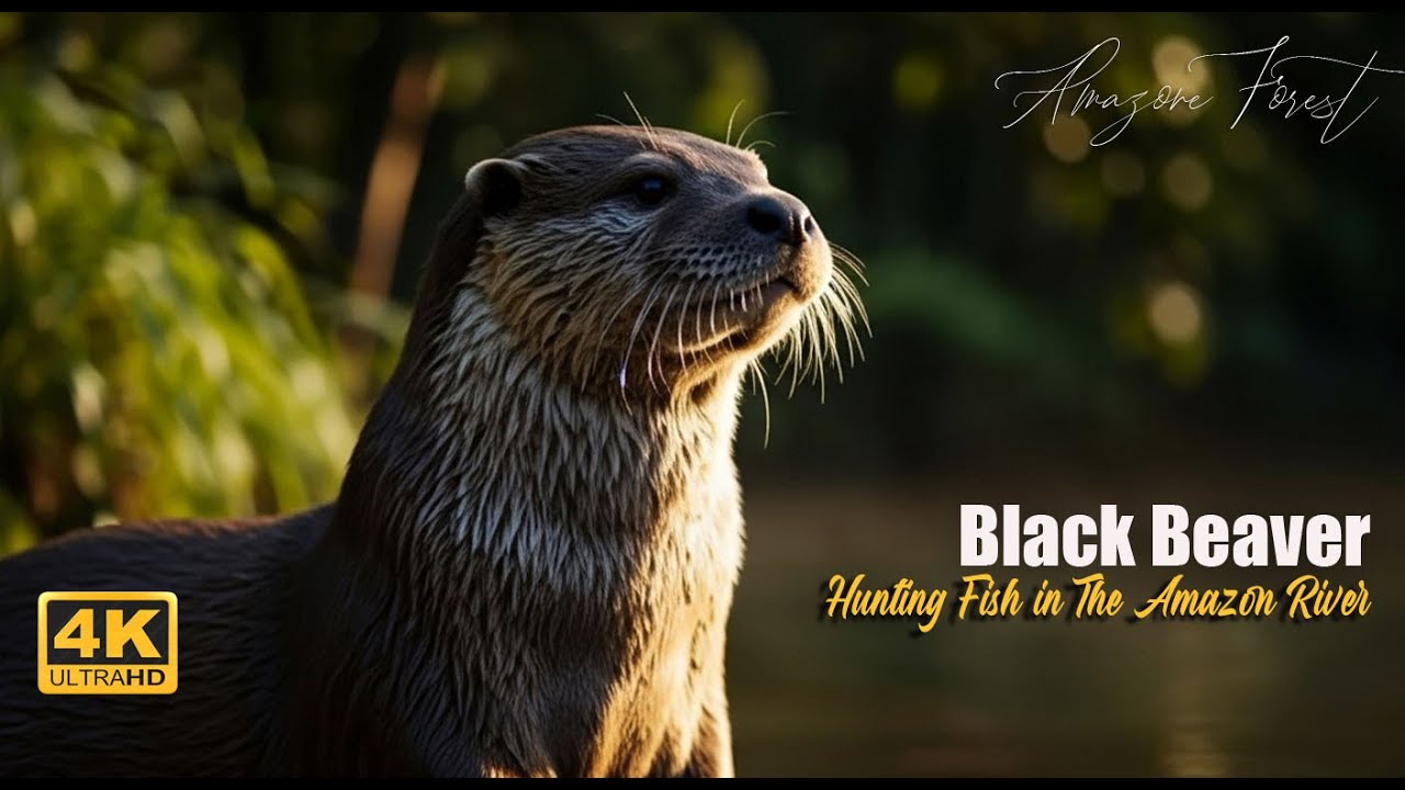 What Happens When a Giant Otter Takes on a CAIMAN? Jungle Explore