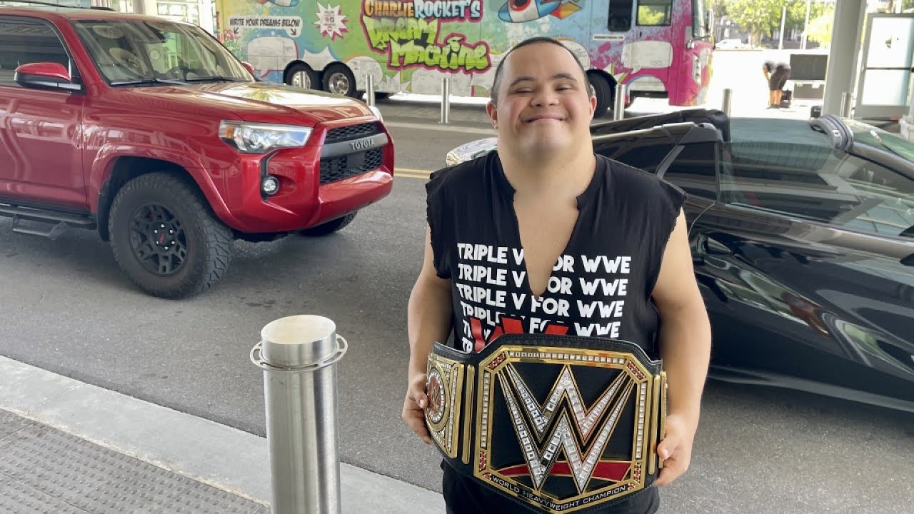 Orlando man becomes 1st wrestler with Down syndrome