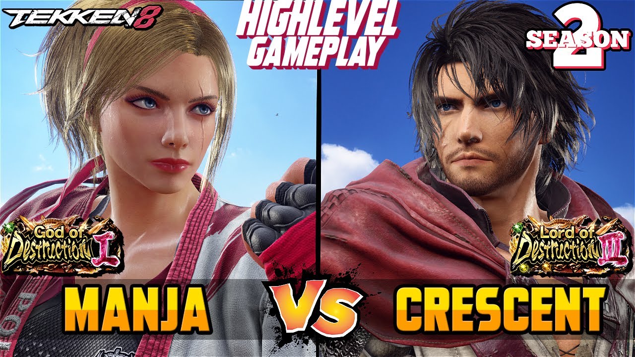 T8 &ndash; CRESCENT (#1 Ranked Clive) vs MANGJA (Lidia Sobieska) &ndash; Tekken 8 High Level Gameplay
