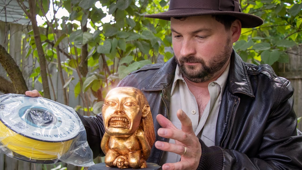 Indiana Jones 3D Printed Prop Replicas