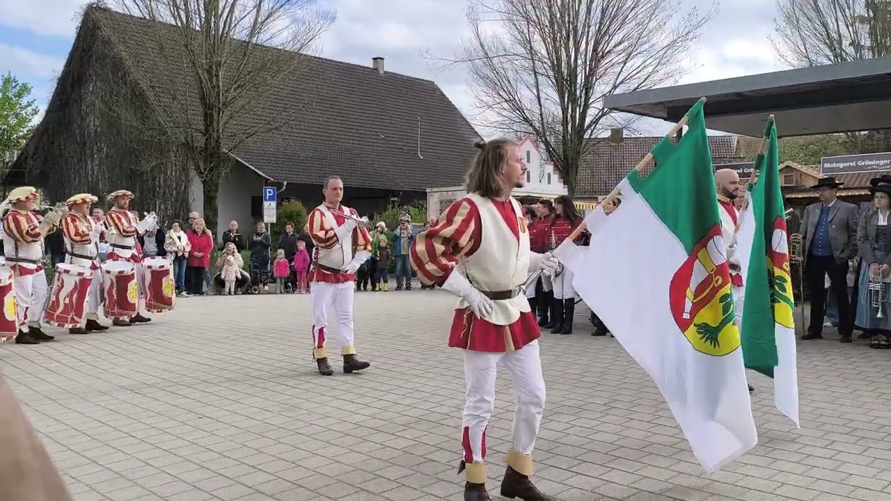 Seehasen Fanfarenzug beim 50 Jahre Jubiläum FZ Reute