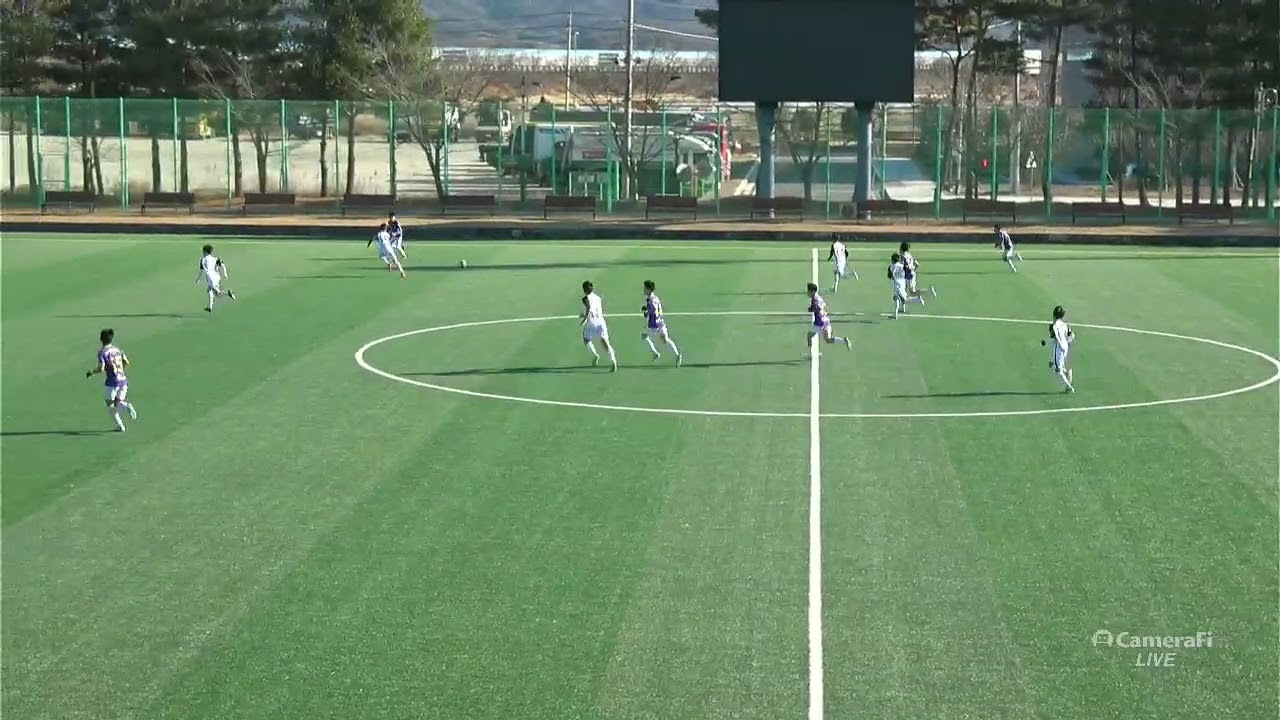 화성시U14 vs 천안유나이티드 전반