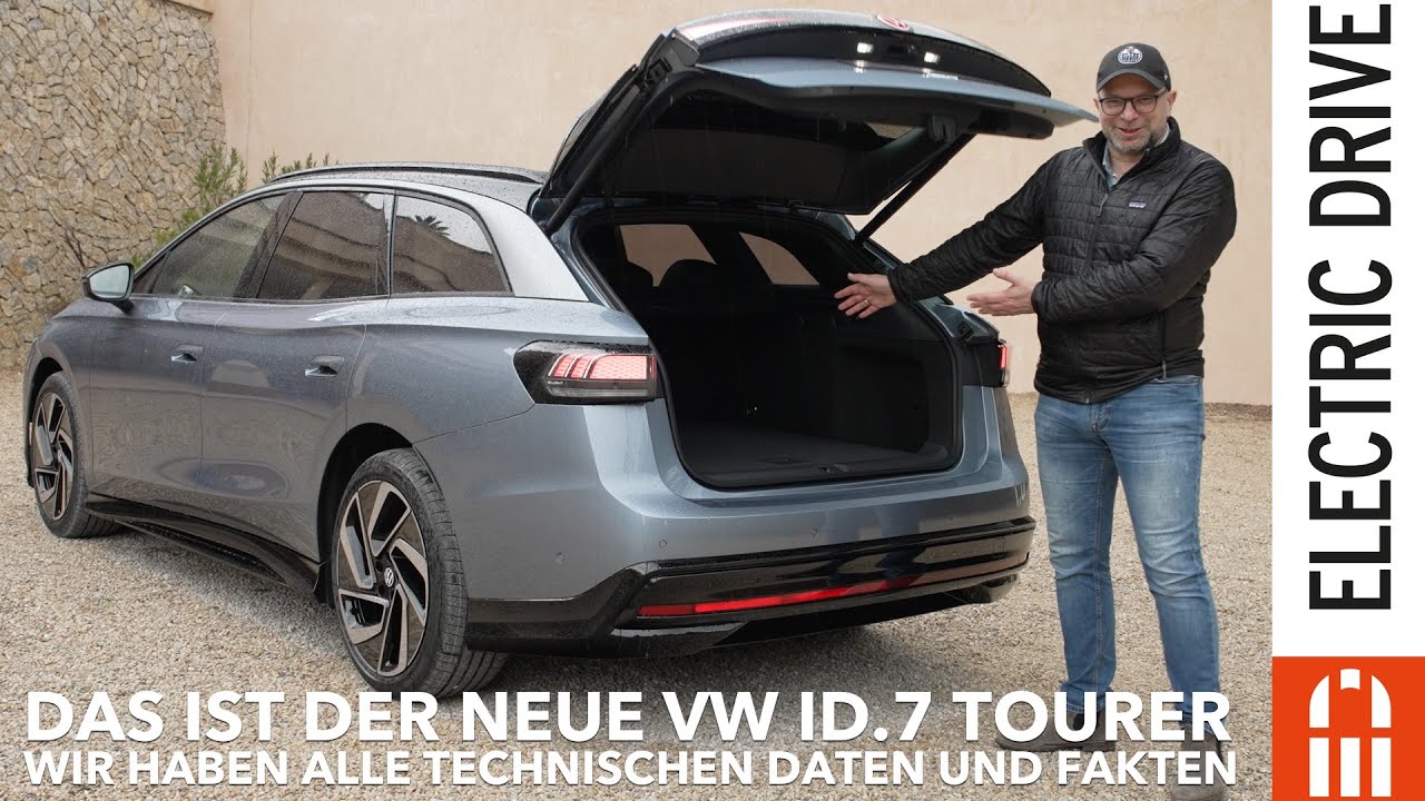 VW ID.7 Tourer Vorstellung - technische Daten & Abmessungen - Kofferraum und Innenraum Check