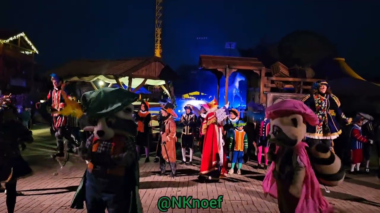 Sinterklaas parade 29-11-2025 attractiepark slagharen 