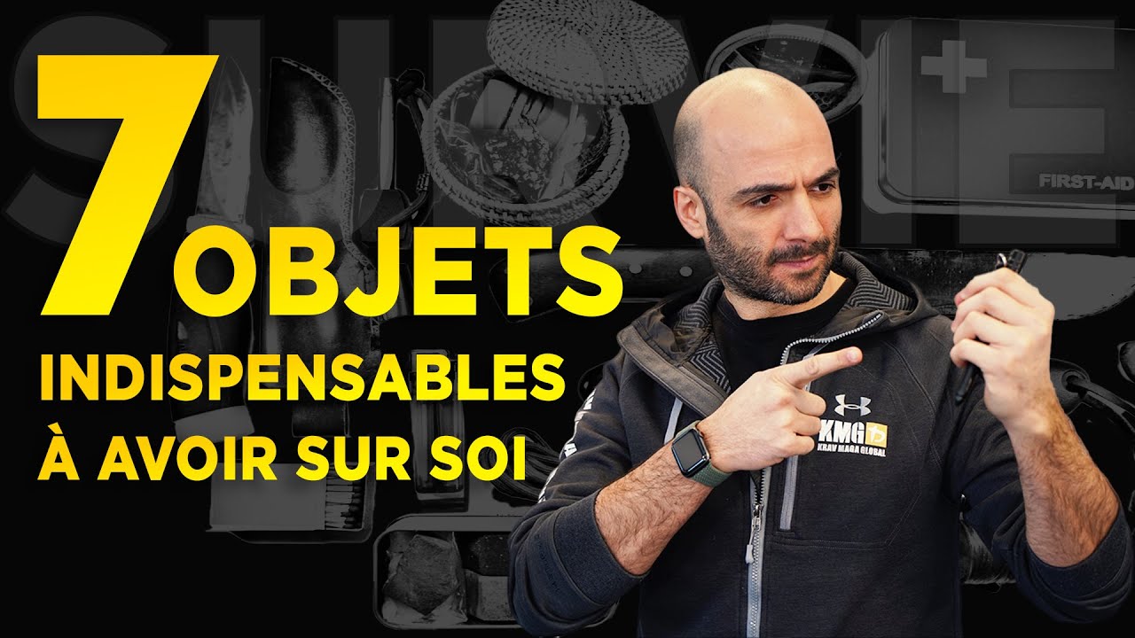 7 OBJETS INDISPENSABLES à avoir sur soi : Les EDC que j'ai sur moi