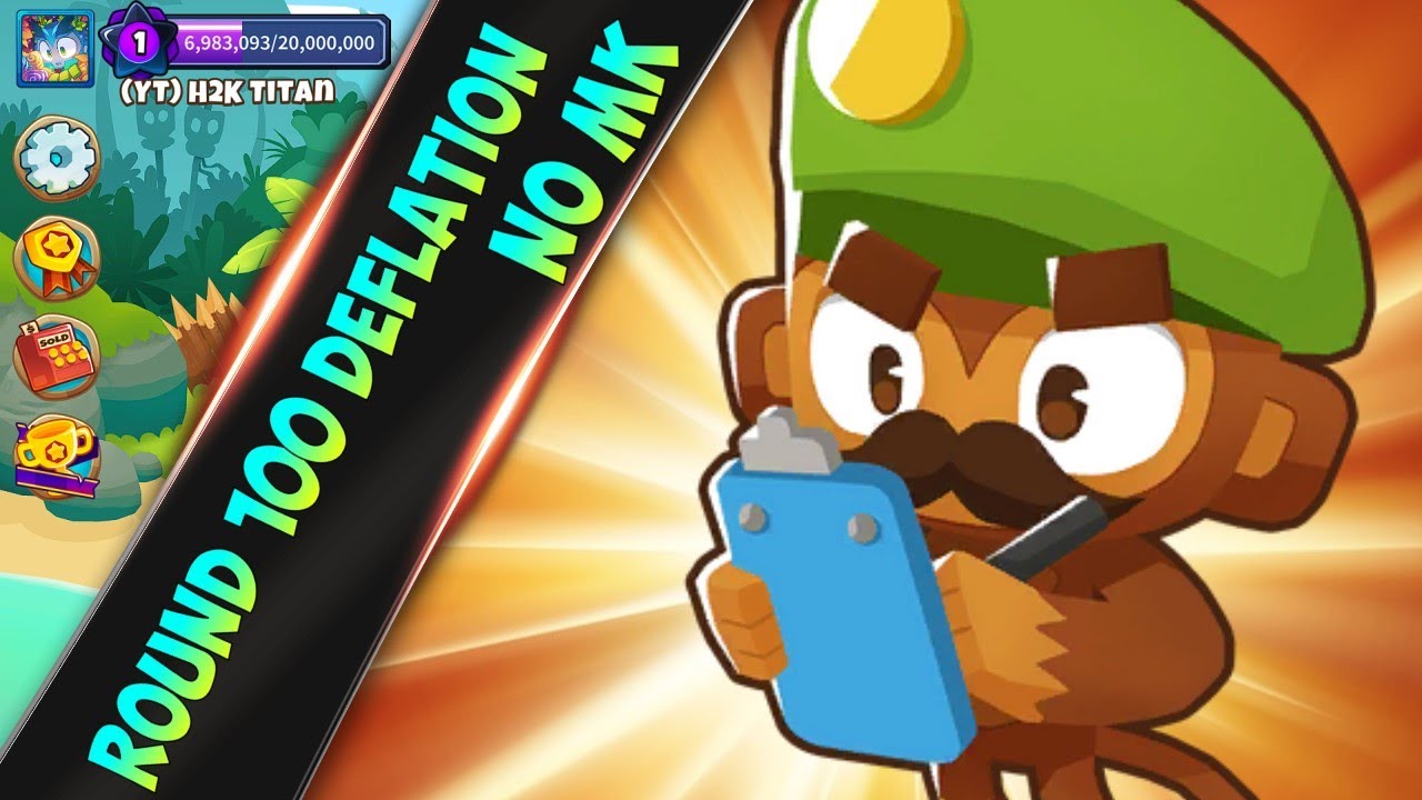 Bloons TD 6: Round 100 Deflation (No Monkey Knowledge)