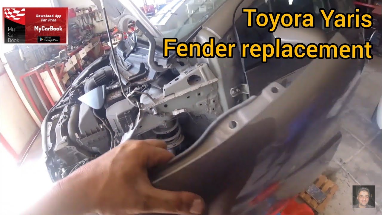 Toyota Yaris  2011 – 2020 Fender Replacement