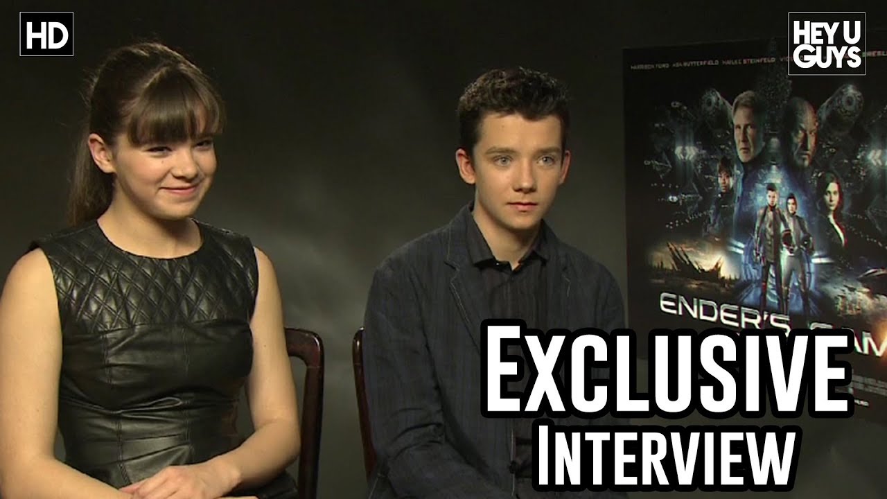 Asa Butterfield & Hailee Steinfeld - Enders Game Exclusive Interview