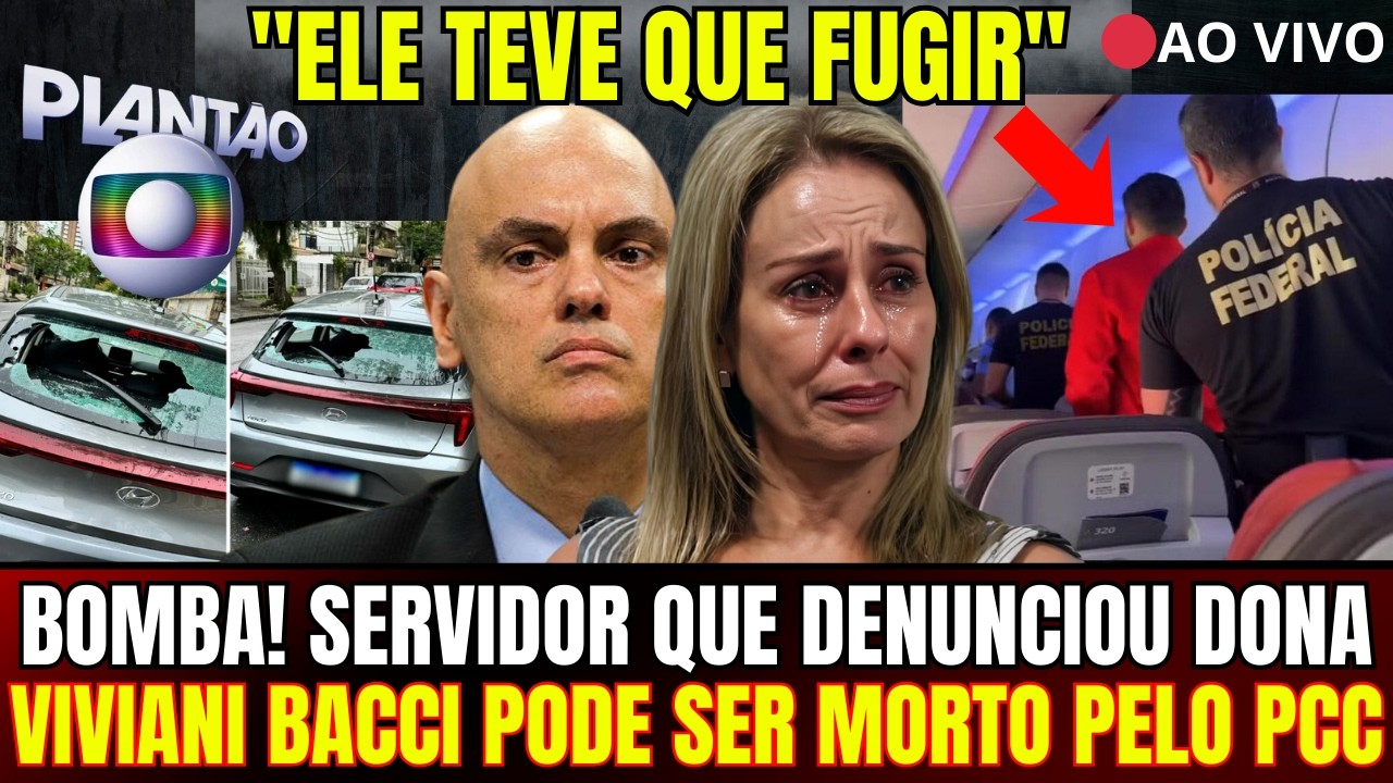 PLANTÃO URGENTE! HOMEM QUE VAZOU FALCATRUAS DE TOFFOLI E DA ESPOSA DE MORAES ESTÁ AMEAÇADO DE MORTE