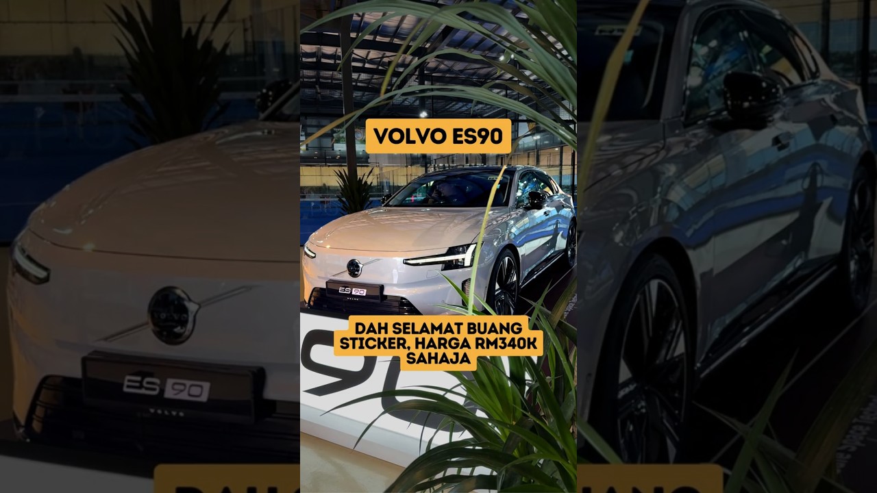 Volvo ES90 Sedan EV Paling Selamat? #engeartv #ev #volvo