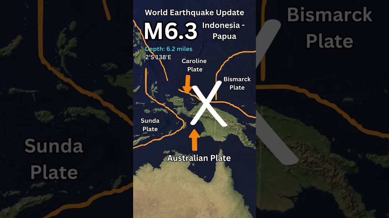 M6.3 Earthquake In Indonesia