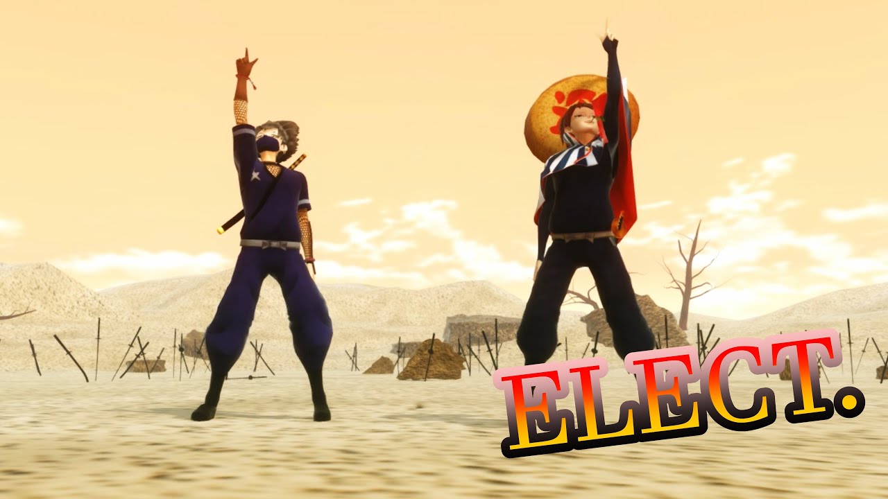 【Ninjart】風太＆ハヤテ様とELECT.！【MMD/sdPBR/4K】