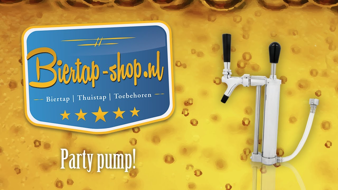 Zo gebruik je een Party pump!