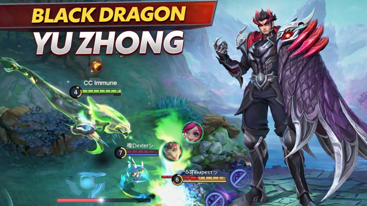 Unkillable BLACK DRAGON Yu Zhong 🐉 High Rank Domination