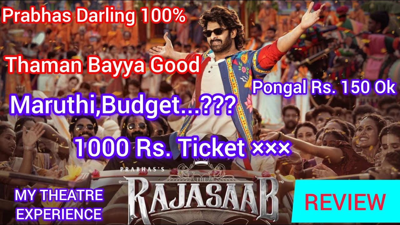 Raja Saab Telugu Movie REVIEW/Raja Saab Genuine Telugu Reviews|Prabhas,Nidhi agarwal, Maruthi,Thaman