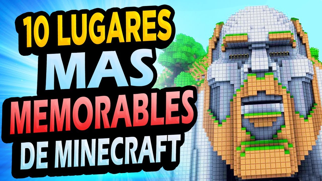 ✅ Los 10 Lugares M&aacute;s IMPORTANTES de Minecraft