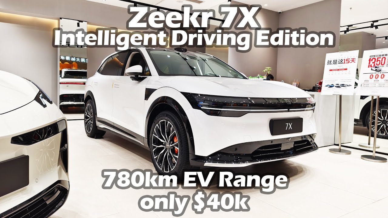 2025 New Zeekr 7X Long Range Rear-Wheel Drive Intelligent Driving Edition EV SUV - Big Bear Test Car