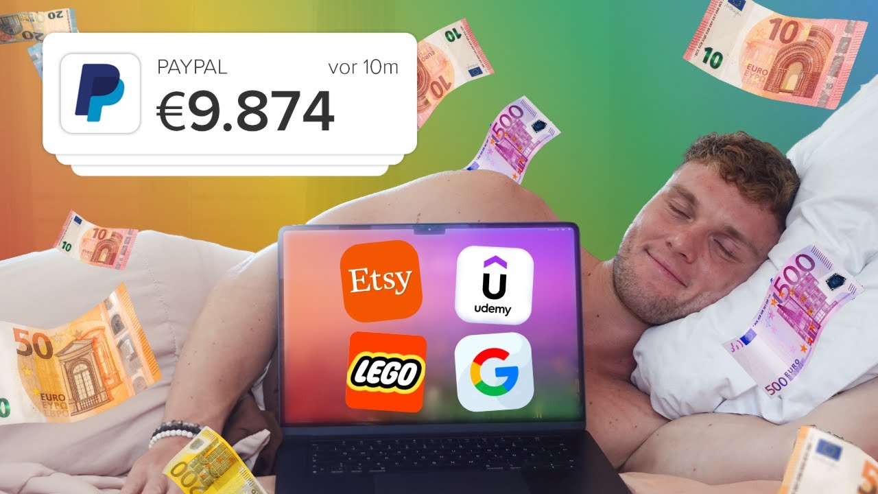 Die 5 FAULSTEN Wege online Geld zu verdienen für Anfänger