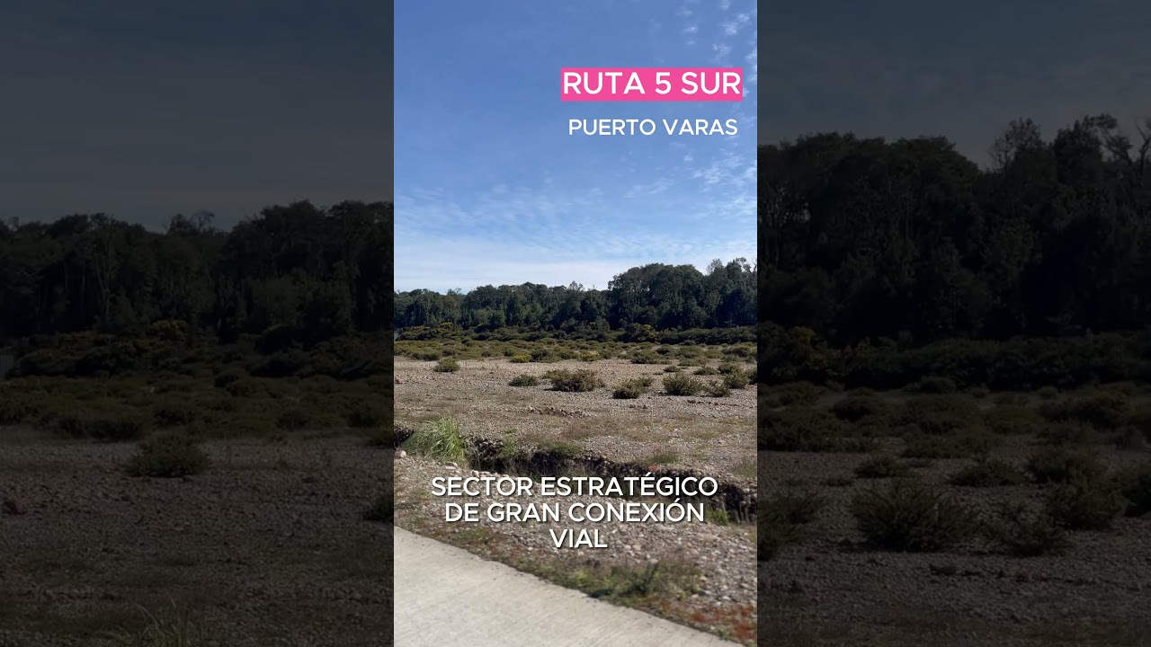 Se venden terrenos para uso comercial en Ruta 5 sur  