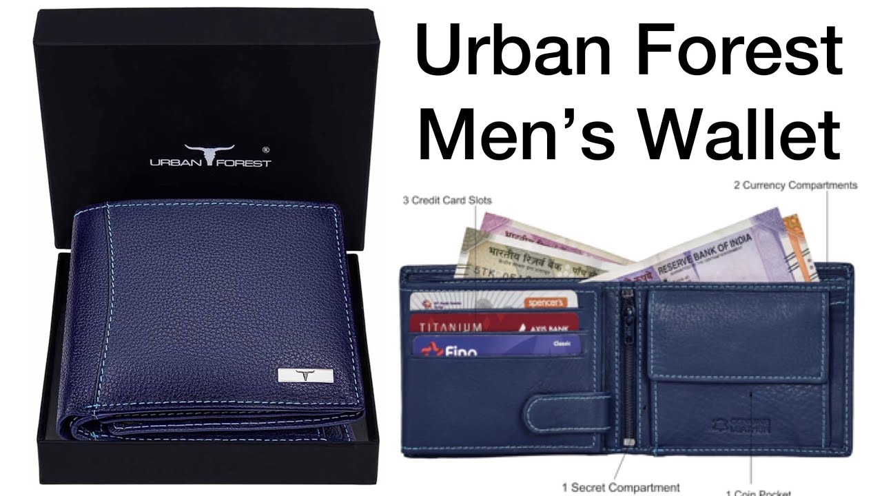 Urban Forest Men&rsquo;s Wallet|Men&rsquo;s Wallet|Leather Wallet for Men|Urban Forest Wallet Unboxing Video💜