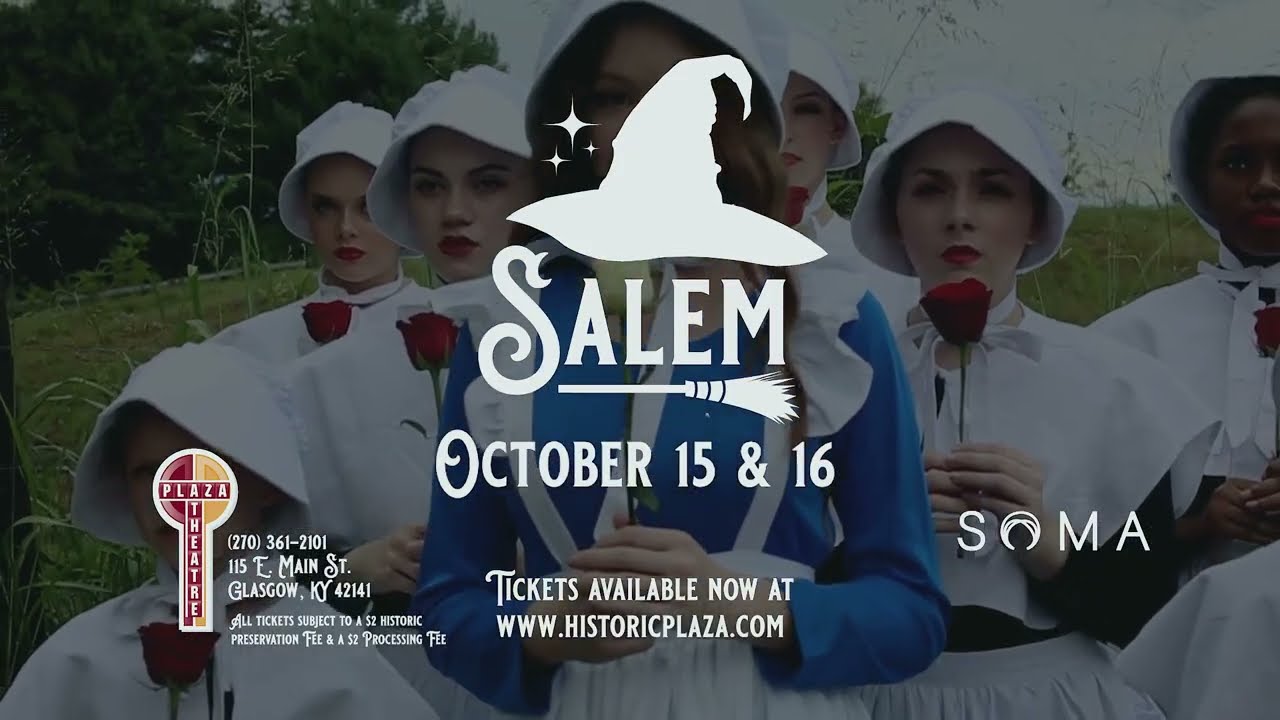 Soma Presents: SALEM ★ Meet Elizabeth Proctor ★ October 15 & 16 at Glasgow&rsquo;s Plaza Theatre