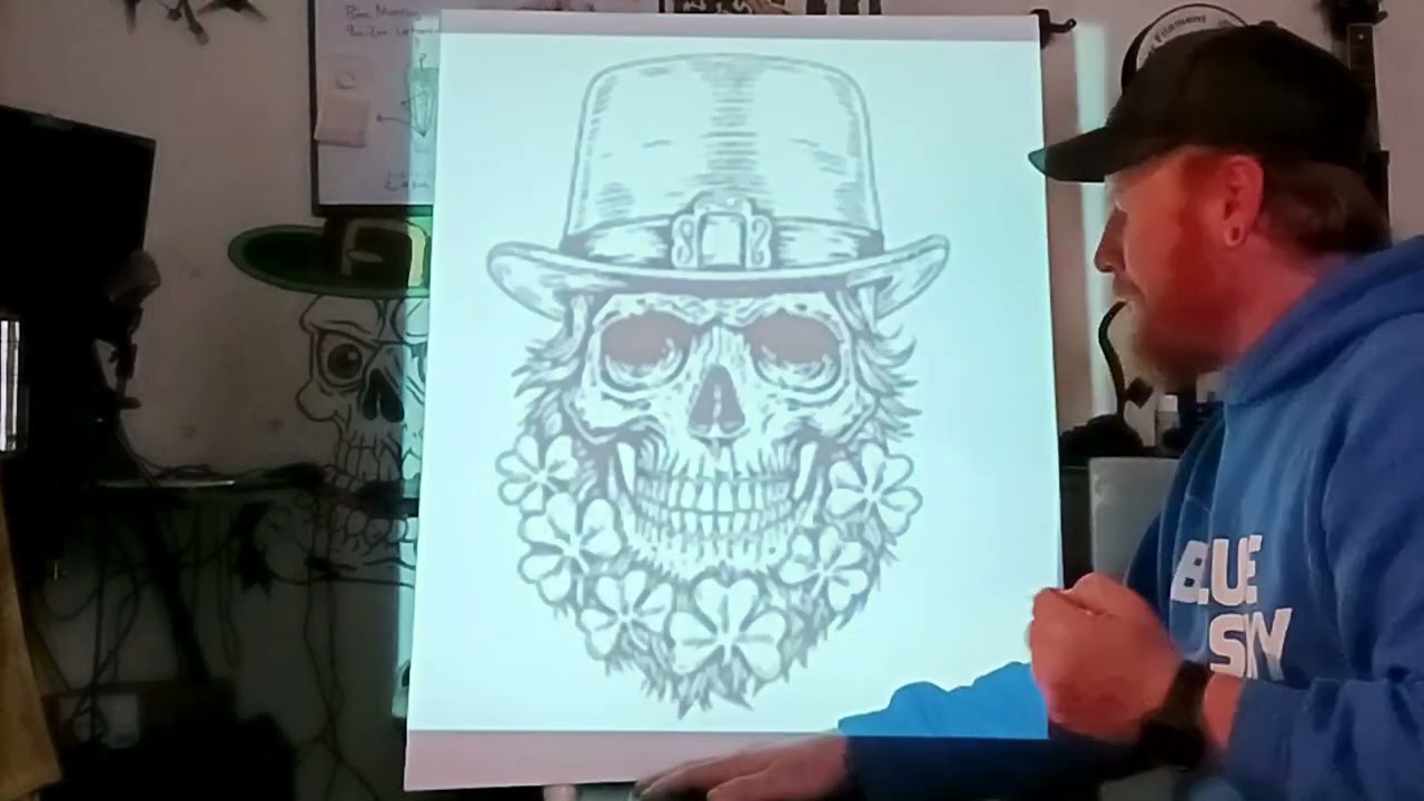 PVO Portable Projector Art Anyone Can Do