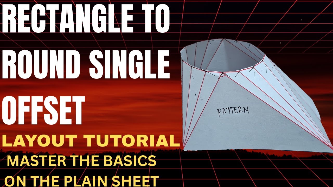 RECTANGLE TO ROUND SINGLE OFFSET