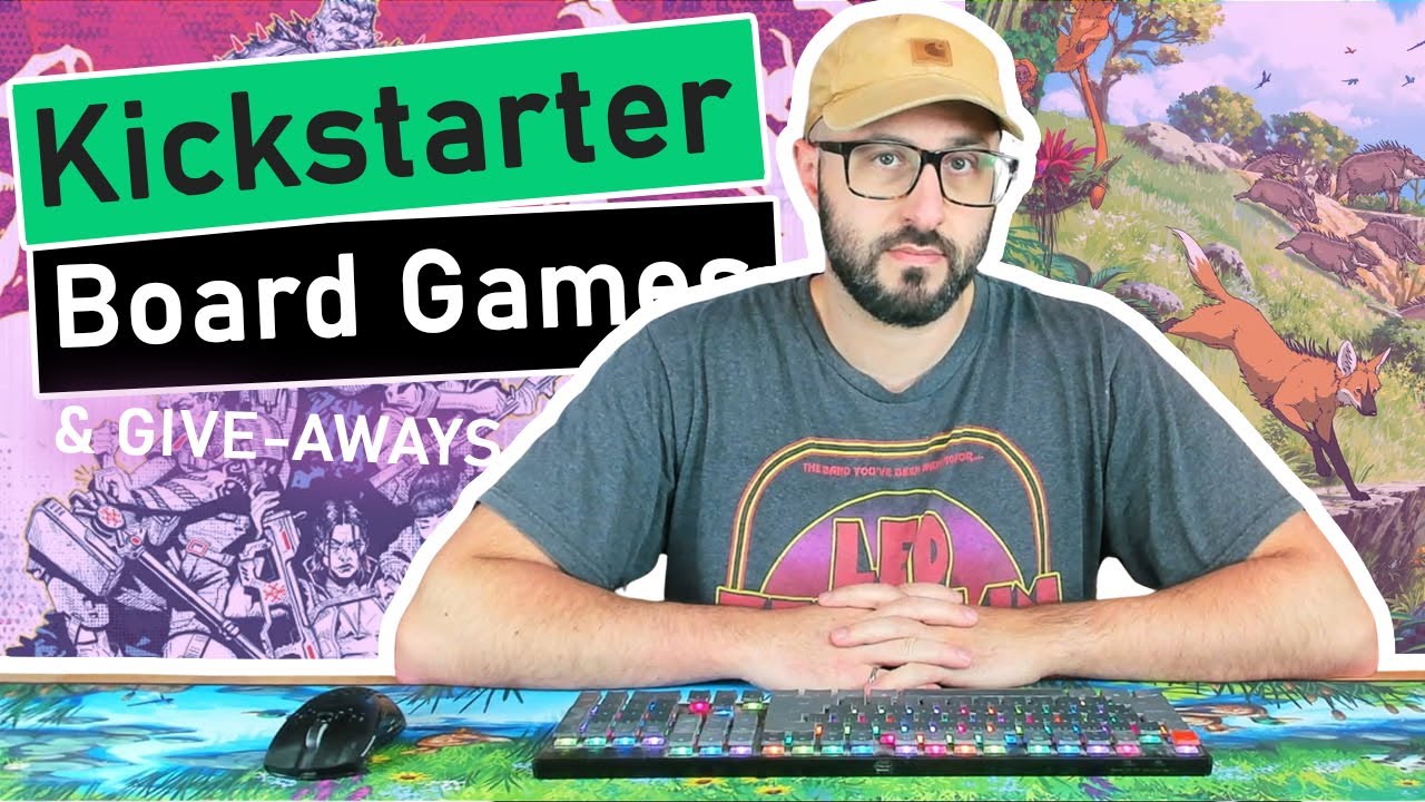 18 Crowdfunded Board Games | Rewild: South America, 3 Magi, Ascendia, BONESWAY, River Rats
