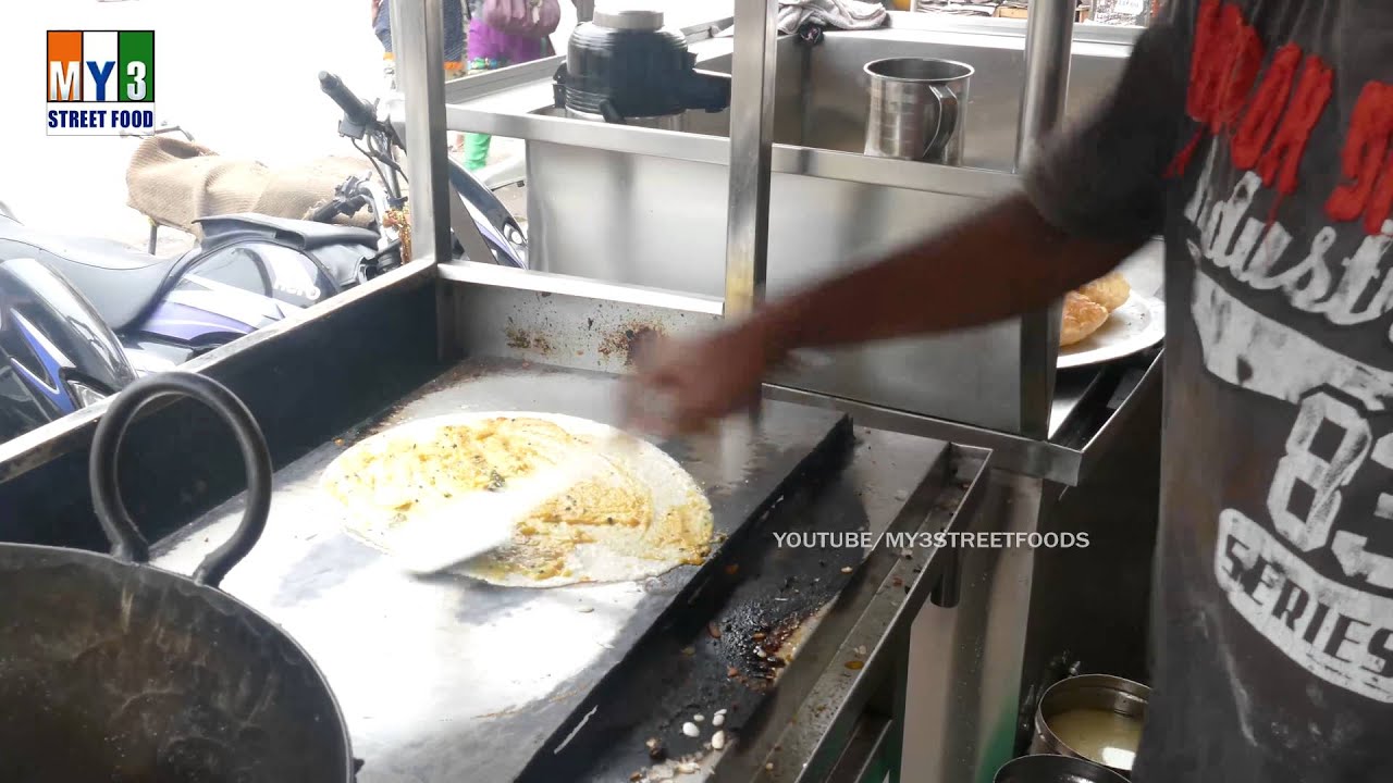 UPMA DOSA MOST POPULAR DOSA IN INDIA | 4K VIDEOZ street food