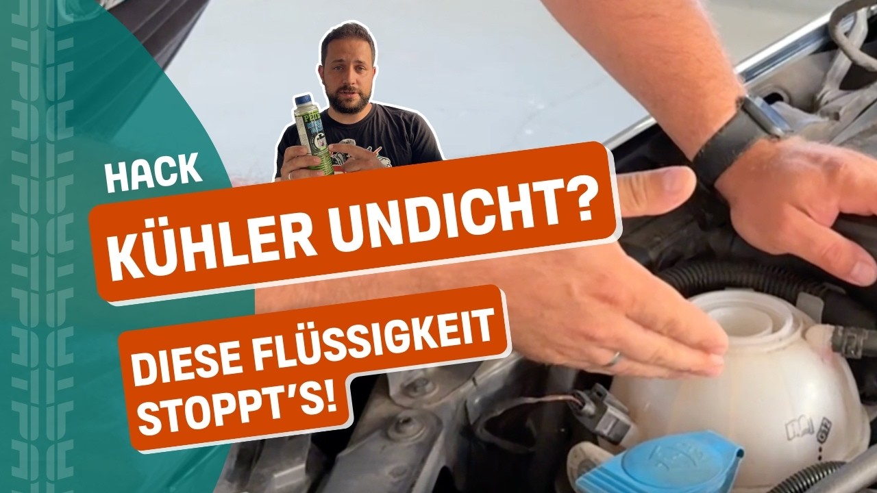 😱 K&uuml;hler verliert Wasser? 💦 👉 Diese Fl&uuml;ssigkeit dichtet's ab!