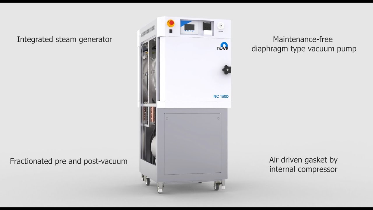 NUVE NC 150/150D Horizontal Steam Sterilizers